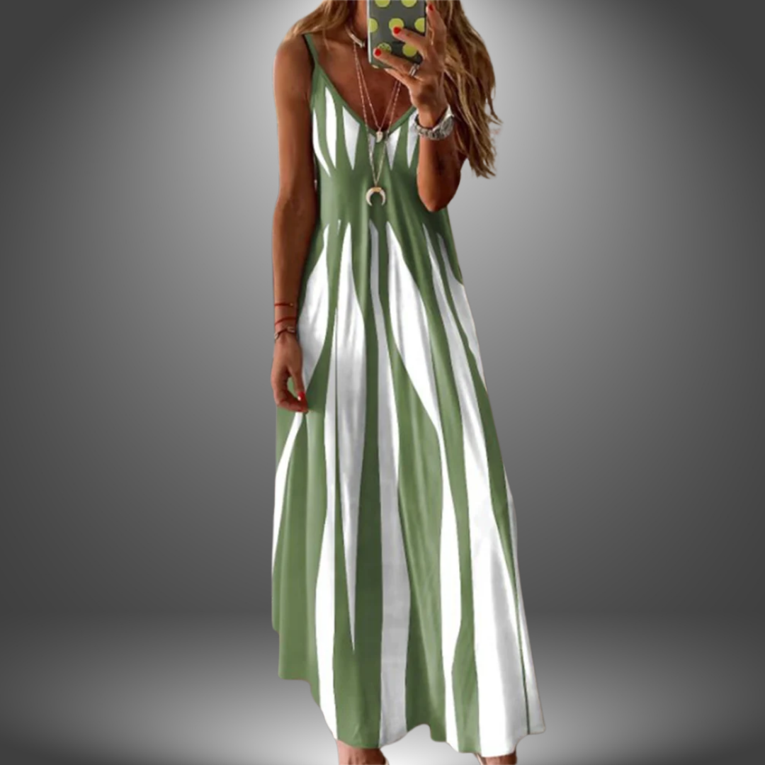 Angela | Vestido Largo Casual Hecho a Mano