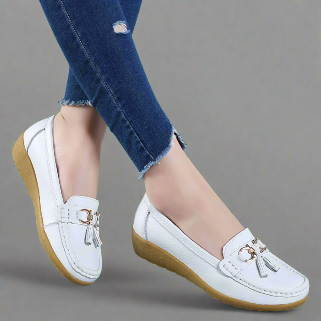 Adeltraut | Zapatillas de cuero cómodas hechas a mano