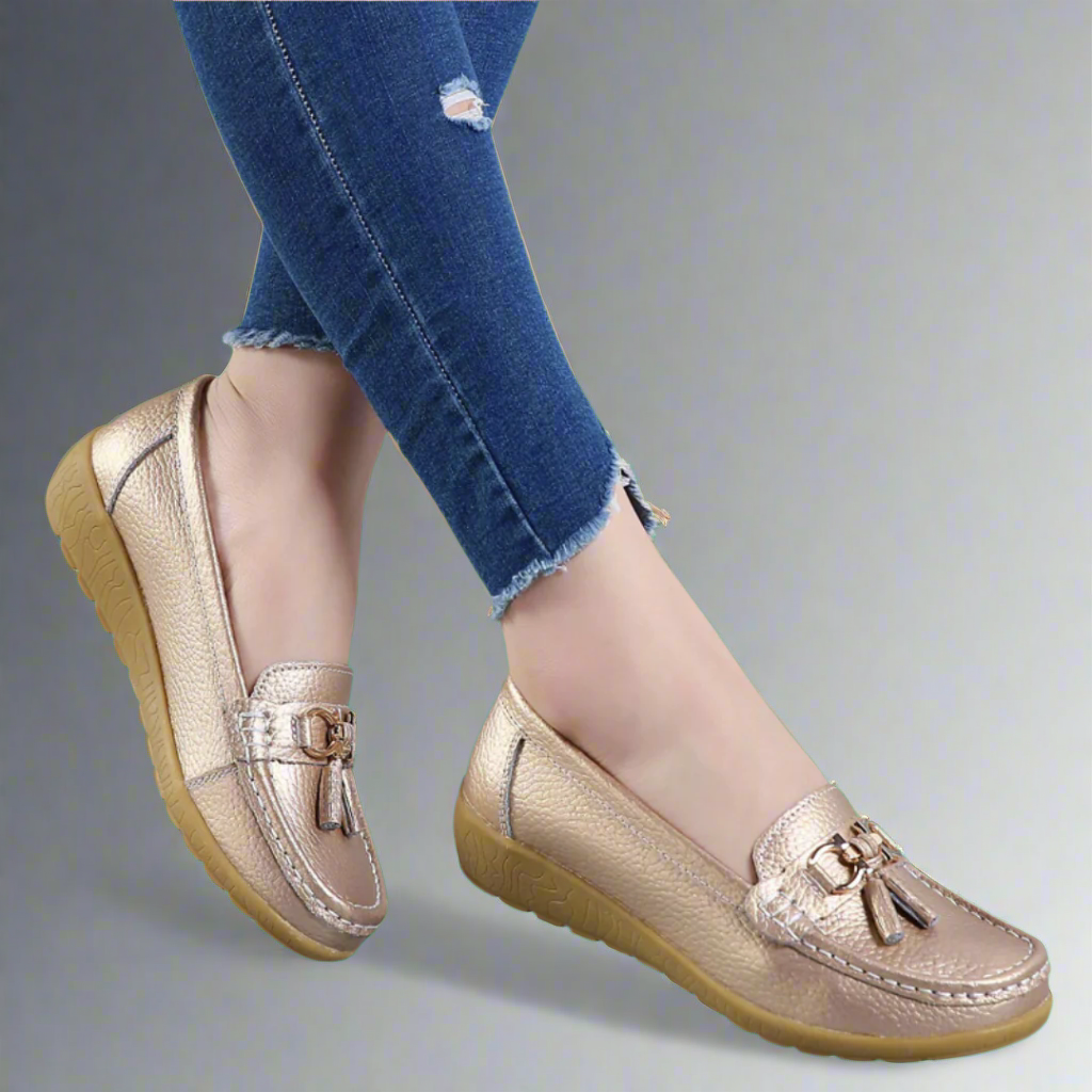 Adeltraut | Zapatillas de cuero cómodas hechas a mano
