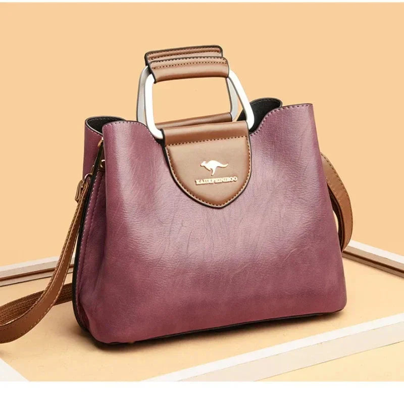 Bolso de cuero elegante