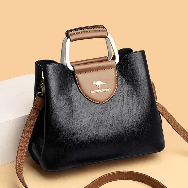 Bolso de cuero elegante