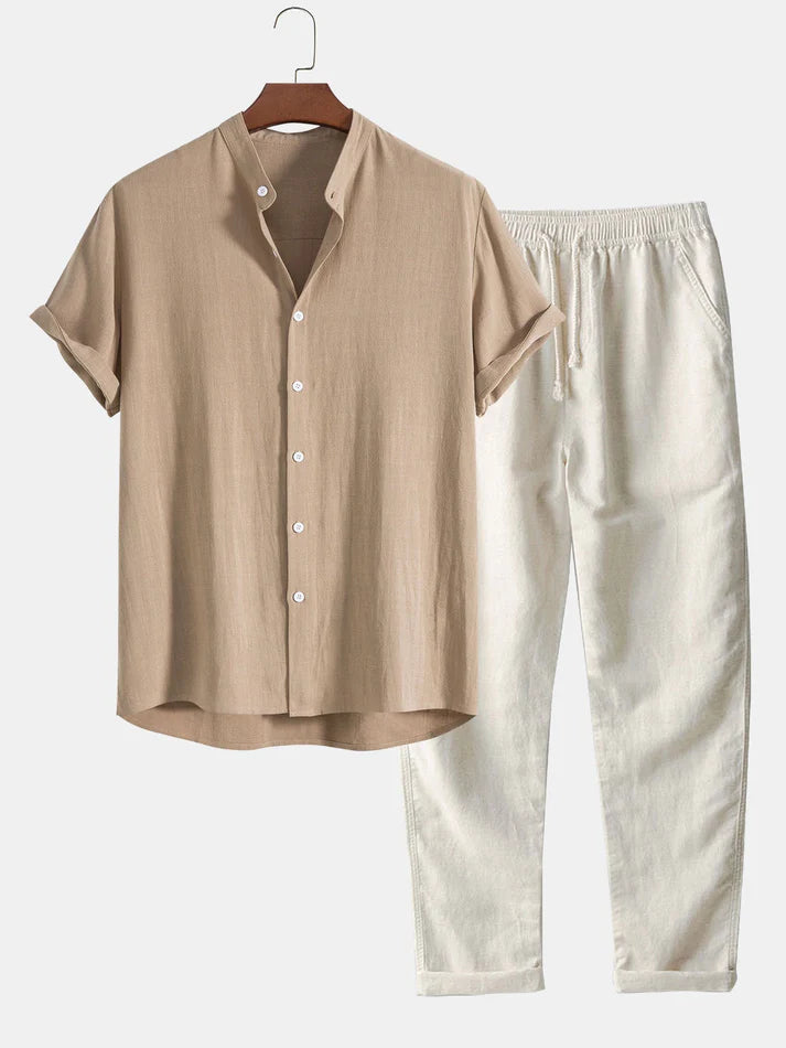 Alexo | Conjunto de lino para hombre