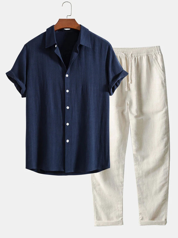 Alexo | Conjunto de lino para hombre