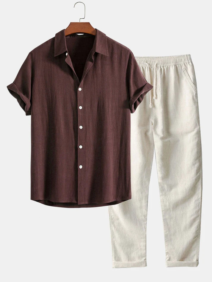 Alexo | Conjunto de lino para hombre