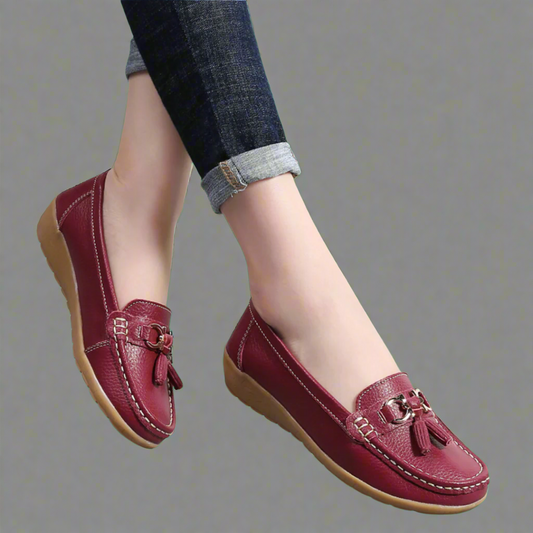 Adeltraut | Zapatillas de cuero cómodas hechas a mano