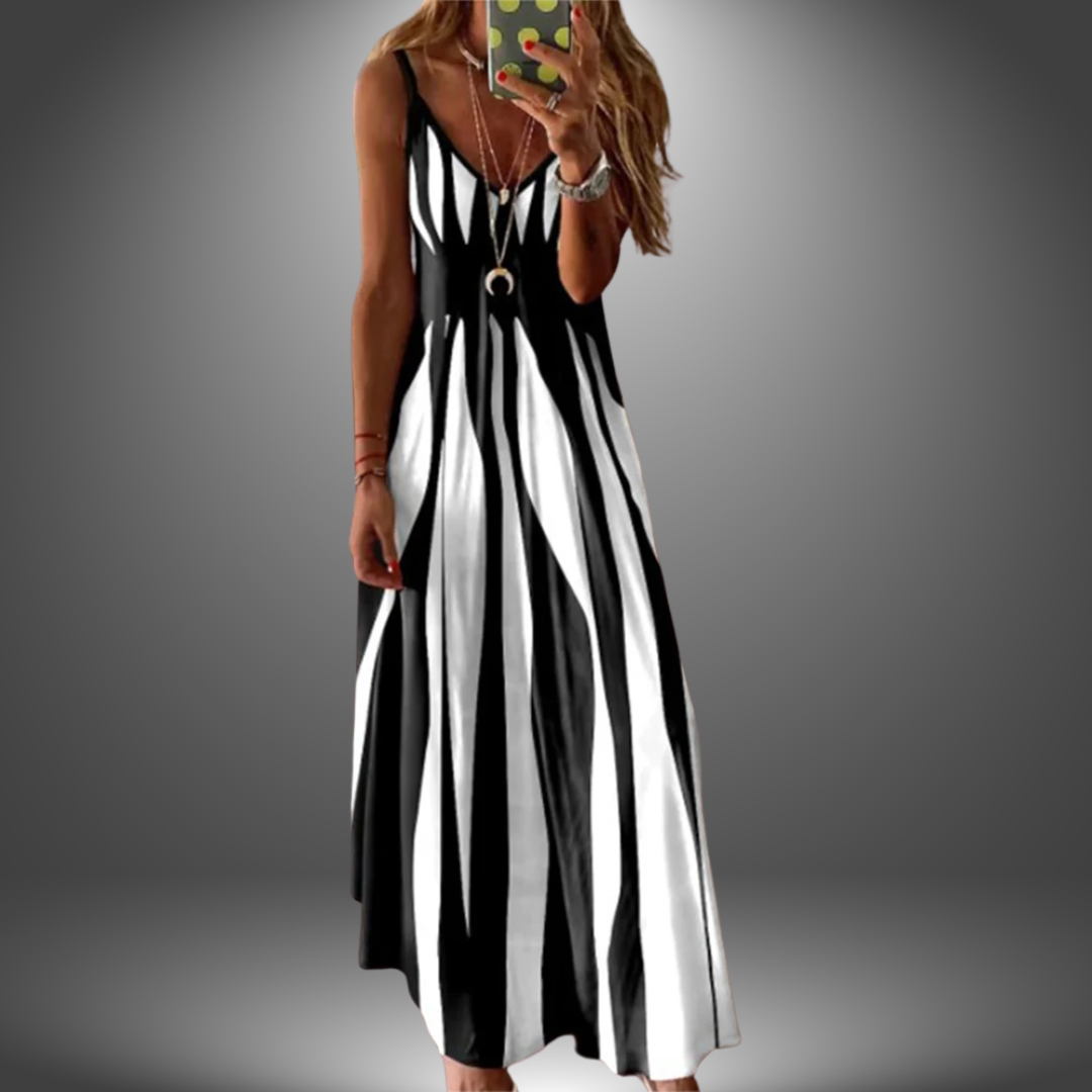 Angela | Vestido Largo Casual Hecho a Mano