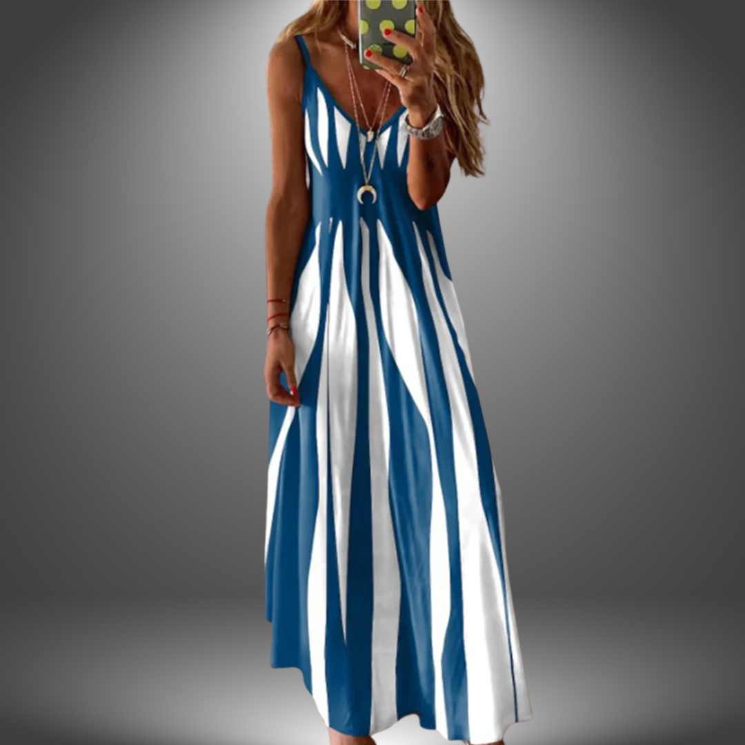 Angela | Vestido Largo Casual Hecho a Mano
