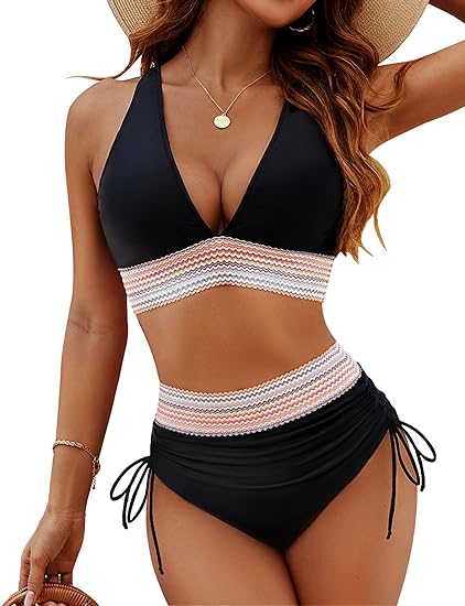 Amelia | Conjunto de bikini con cobertura para el abdomen