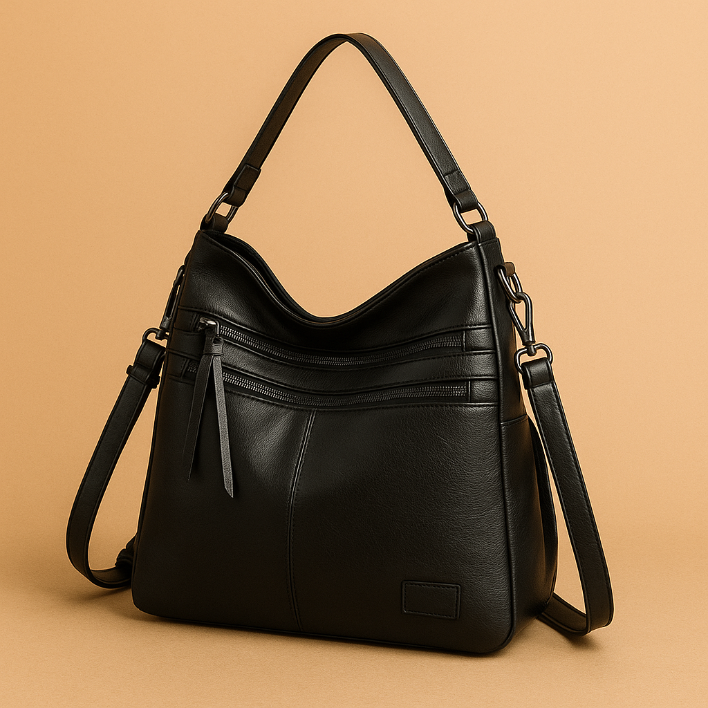 El bolso de mano de estilo refinado de Patricia