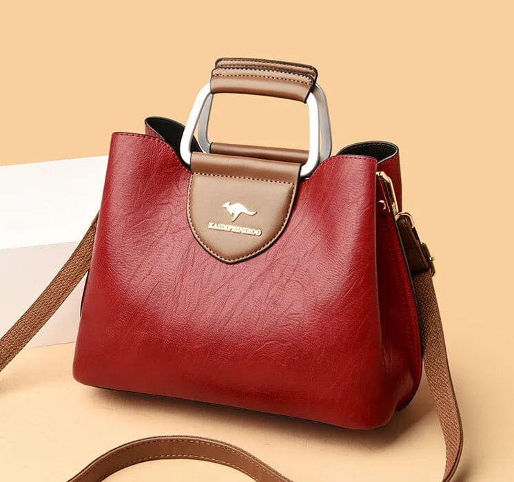 Bolso de cuero elegante