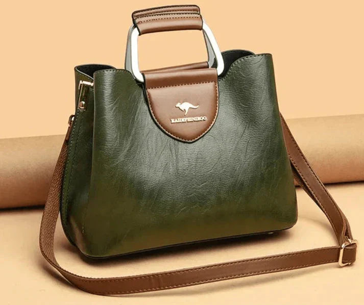 Bolso de cuero elegante