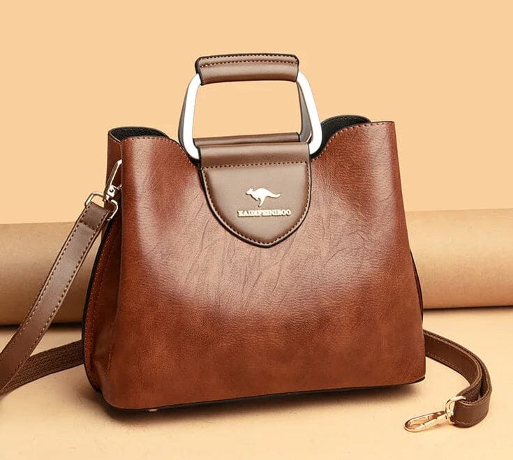 Bolso de cuero elegante